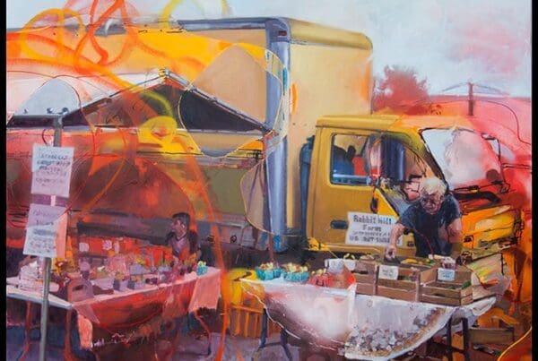 Farmers Market 36x48" | J Jordan Bruns
