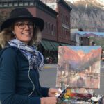 Christine Lashley at the Art Clinic Online, Plein Air Painter, DMV