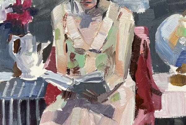 Hestia no.1, oil on panel, 12x9in, 11-24