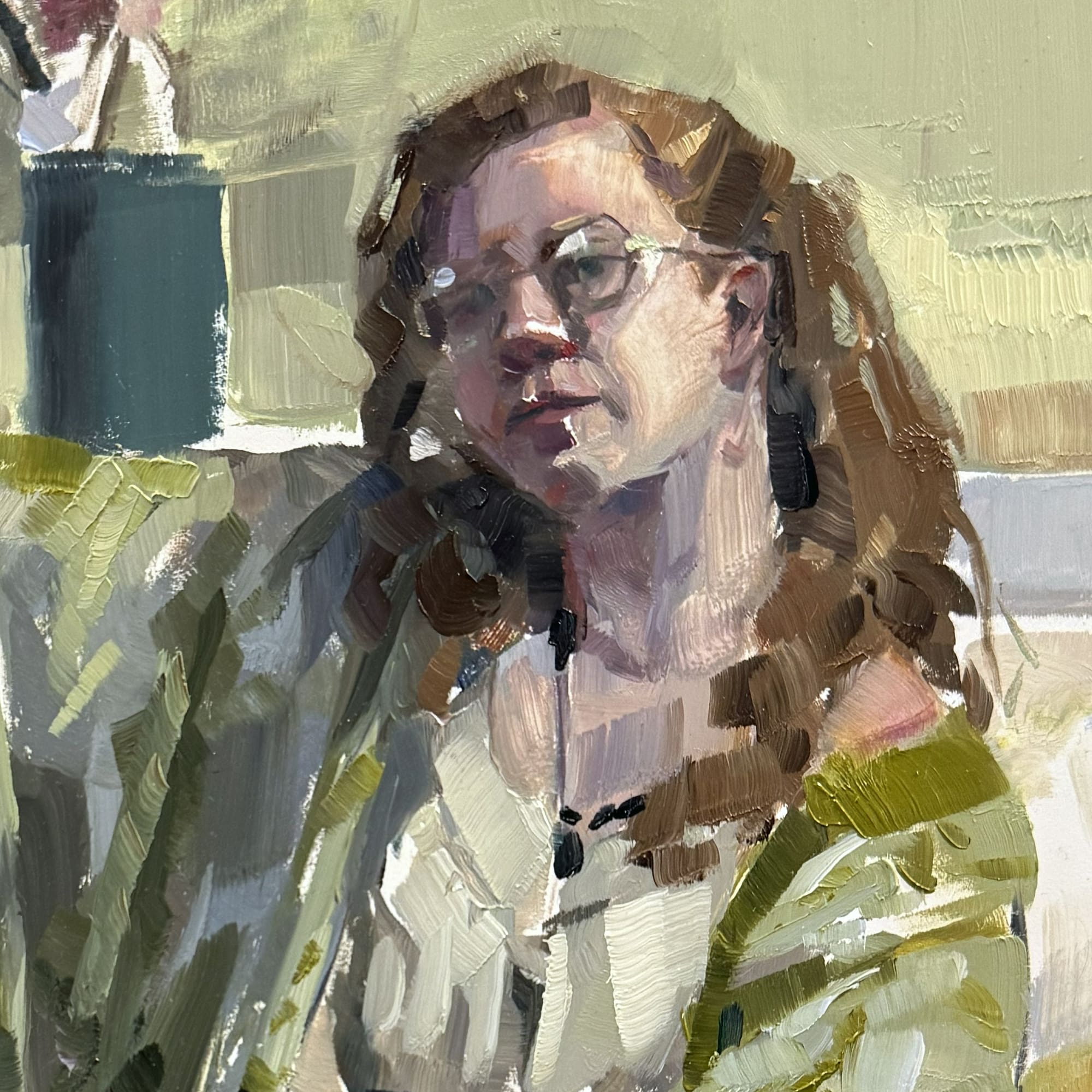 Artemis no. 3, oil on panel 12x10in, 03-26